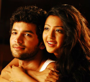 Aindrita ray with Diganth