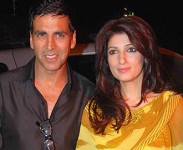Akshay kumar with wife twinkle khanna