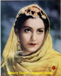 Beauty queen and first female superstar of indian cinema in her young age.