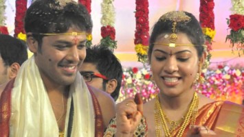 Geetha madhuri wedding with actor nandu