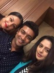 Jyothika with husband suriya and sister nagma