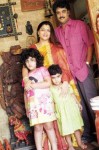 Kushboo with her husband sundar and children