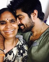 Lv revanth with his mother