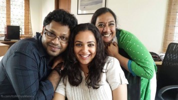 Nithya menen family: brother & mother