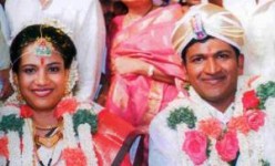 Puneeth rajkumar wedding with ashwini revanth
