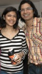 Sagarika mukherjee with brother singer shaan