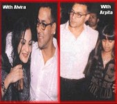 Salman khan with sisters alvira khan & arpita khan