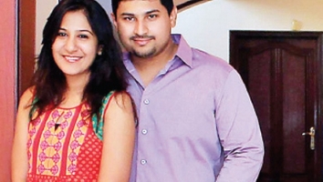 Shweta mohan with husband ashwin