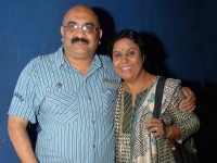 Sihi kahi chandru with wife Geetha
