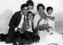 Sunil dutt and nargis family. sanjay dutt, namrata dutt and priya Dutt as kids.