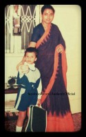 Adarsh balakrishna with mother uma balakrishna