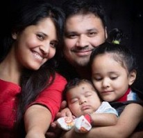 Anasuya bharadwaj family: husband sushank and children
