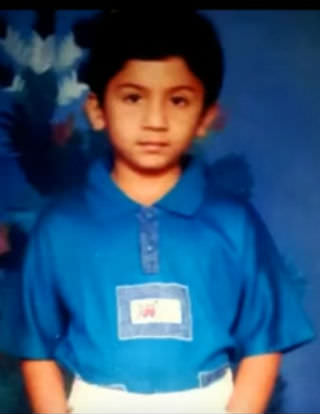 Bhuvan Ponnanna childhood photo