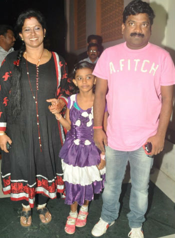 Chandrabose family: Wife Suchitra & Daughter