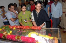D. rajendra babu's daughters umashankari and nakshatra seeing their dead father