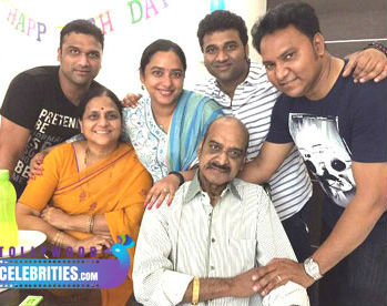 Devi Sri Prasad Family photo