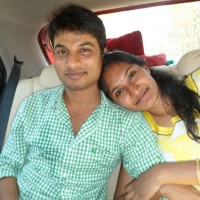 Dhanunjay with his wife Priyanka