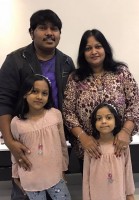 Divija karthik family: wife and daughters
