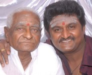 Jaggesh with his father