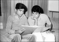 Javed akhtar and salim khan, the young duo who were destined to be stars of future