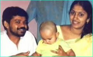 Jhansi with ex-husband jogi naidu & daughter
