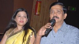 Kcn gowdru son kcn mohan and his wife Poornima Mohan in the press meet of colored 
