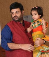 Krishnudu with daughter