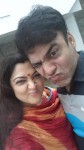 Kushboo with her brother
