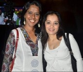 Mahalakshmi iyer with friend soumya rao