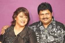 Malashree with husband ramu