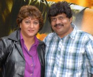 Malashree with husband ramu
