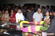 Manirathnam at balu mahendra's funeral