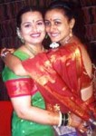 Namrata shirodkar with sister shilpa shirodkar