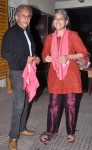 Naseeruddin shah with wife ratna pathak shah, 2010 at lahore.