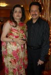 Pankaj udhas with wife farida