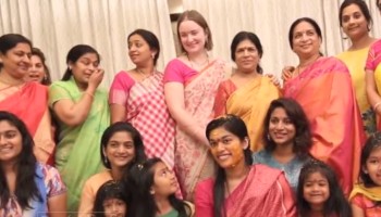 Pawan kalyan's wife anna with pawan's family