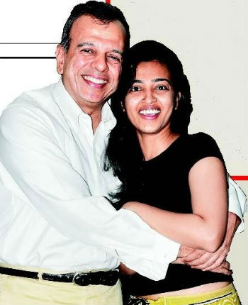 Radhika Apte with her father Charudutt Apte