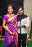 Rajakumaran with wife devayani