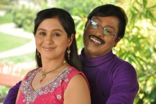 Rajakumaran with wife devayani