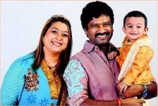 Rakshita family: rakshita, prem and their son surya