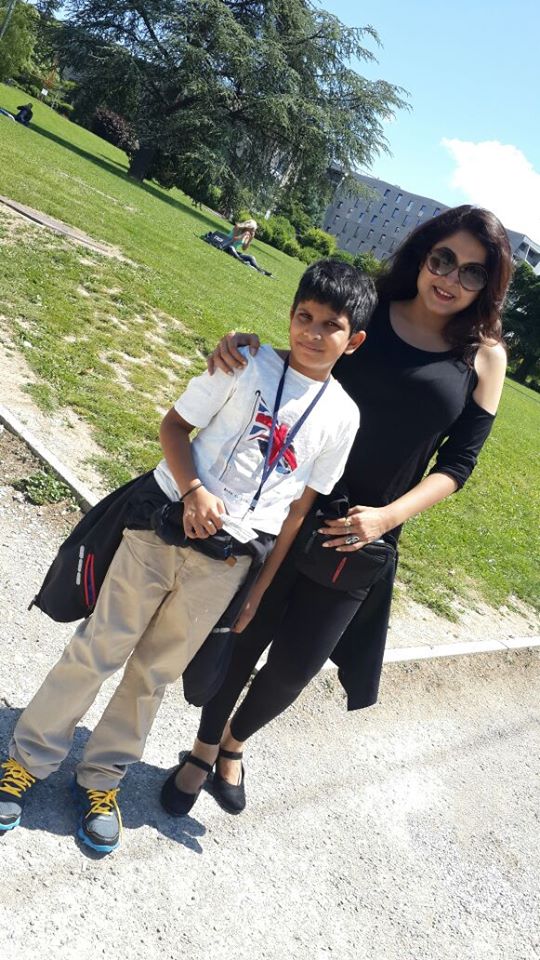 Image result for ramya krishnan with her son