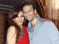 Raveena tandon with her husband anil thadani