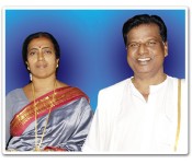 Sandesh nagaraj and wife