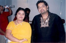 Sangeeta katti with shankar mahadevan