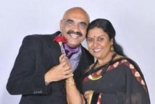 Sihi kahi chandru with wife sihi kahi geetha