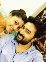 Sneha with husband prasanna