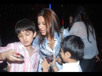 Sonali bendre with her sons