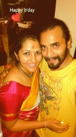 Sriimurali with wife vidya