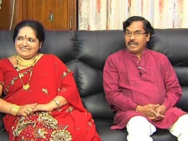 Suddala ashok teja with wife Nirmala