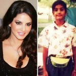 Sunny leone childhood picture